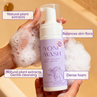 Nettoyant intime féminin biologique à marque privée, mousse nettoyante pour le vagin, soin hygiénique féminin pour femmes