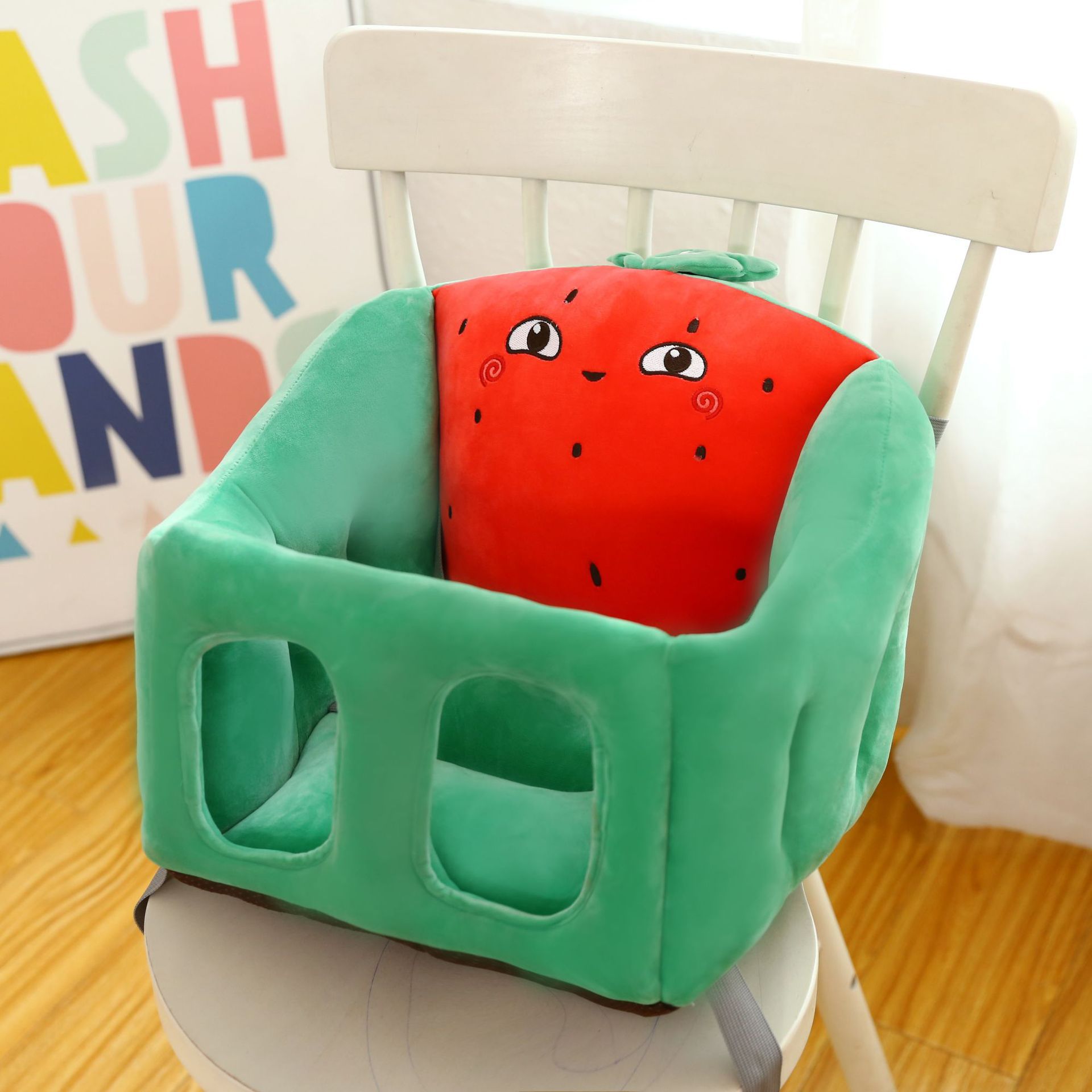 Baby Seat Sofa Support Infant Plush Chair Feeding Seat Cartoon Portable Baby Safety Dining Chair Sofa Seat