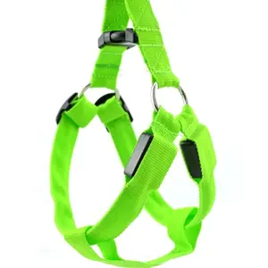 luminous led pet chest strap flash dog strap dog safe travel luminous chest strap