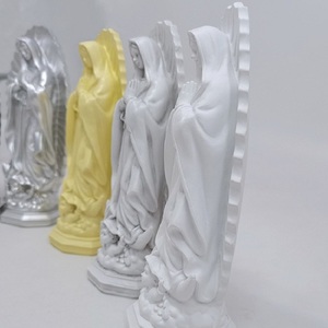 Figurine classique <span class=keywords><strong>de</strong></span> la Vierge Marie <span class=keywords><strong>de</strong></span> 20 cm, statue religieuse <span class=keywords><strong>de</strong></span> la Vierge Marie pour la décoration <span class=keywords><strong>de</strong></span> la maison, décorations <span class=keywords><strong>de</strong></span> Noël, cadeaux, souvenirs, artisanat - Product Image 4