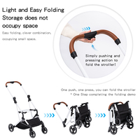 Pet Double Poussette Chat Chien Pliable 4 Roues Voyage Transporteur Chien Double Poussette Pet Carriers