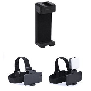 Support de fixation pour caméra POV avec pince serre-tête et griffe porte-accessoire pour <span class=keywords><strong>iPhone</strong></span> 17 16 15/GoPro 13 12 - Product Image 1
