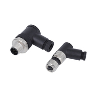 Connecteur M12 4 broches étanche IP67 connecteurs électriques boîte de jonction adaptateur 2 3 5 6 8 12 17pin M16 7/8 "M23 M5 M8 M12 câble