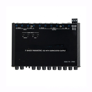 Ecualizador Paramétrico de 7 Bandas GM EQX-75PRO con Salida para Subwoofer, Ecualizador de Audio para Automóvil - Product Image 3