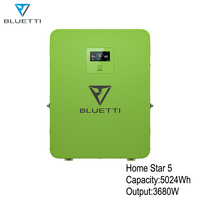 Sistema de Respaldo de Energía para el Hogar BLUETTI Home Star 5 de 5KWh y 3KW, Fuera de la Red, con Generador de Entrada Solar de Alto Voltaje de 4300W