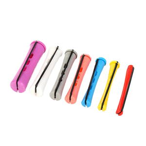 Vente d'usine, bigoudis à cheveux en fer froid de style américain, bigoudis pour frange de filles, utilisation à domicile, tige en plastique, motif imprimé à l'écran, OEM - Product Image 2