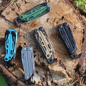 Pince multifonction de survie en plein air, outil pliable multi-usages, emballé dans une pochette en nylon - OEM personnalisé pris en charge - Product Image 6