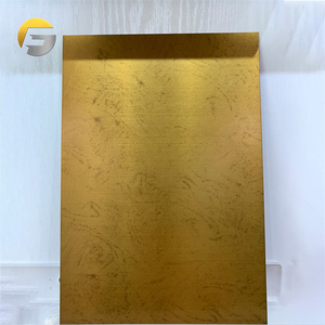 V3122 스테인리스 스틸 판금 장식용 에칭 황동 판 - Product Image 5