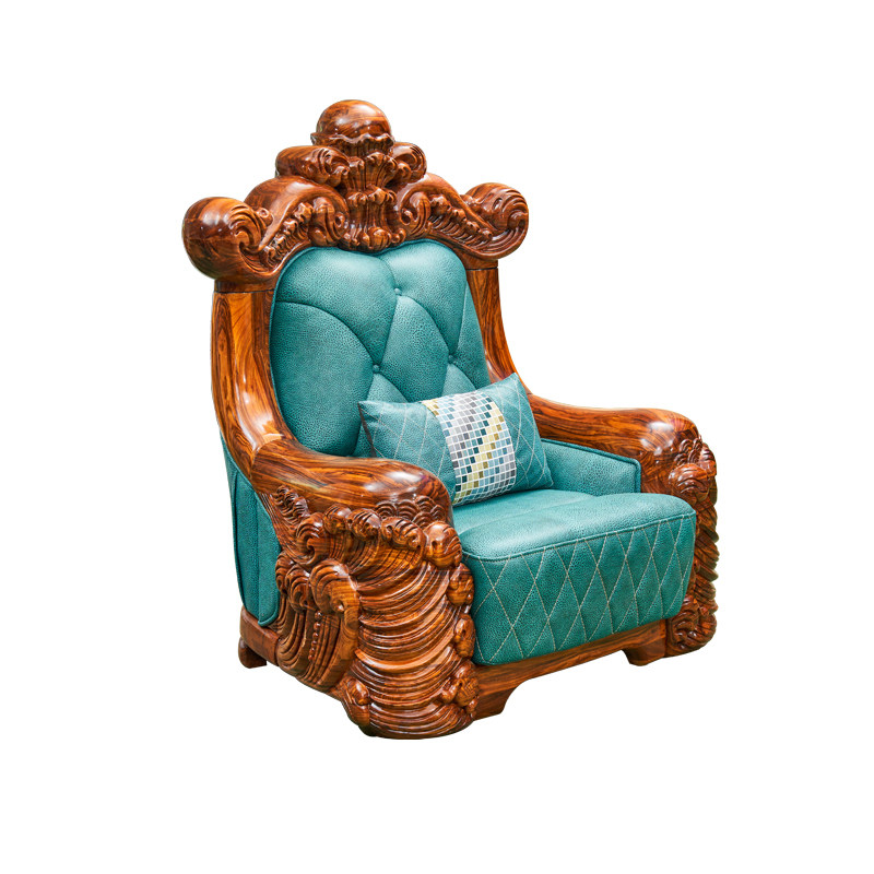 Ebony single seat sofa