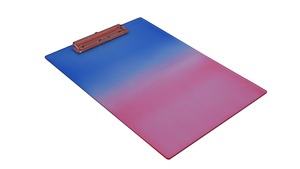 Custom doppio Storage A4 acrilico <span class=keywords><strong>appunti</strong></span> colorato all'ingrosso di plastica lettera Pad scuola forniture <span class=keywords><strong>per</strong></span> ufficio produttore di <span class=keywords><strong>appunti</strong></span> - Product Image 3