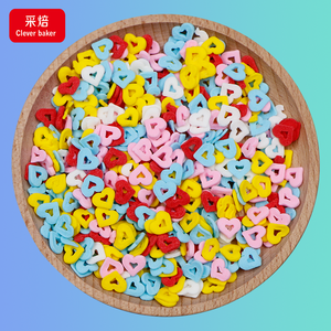 Heart <strong>Confetti</strong> <strong>Sprinkles</strong> Mix Edible <strong>Sprinkles</strong> Cake Sugar Beads Baking Decorate Candy <strong>Sprinkles</strong> - Product Image 4
