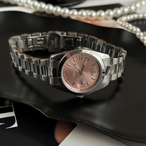 <span class=keywords><strong>Montre</strong></span> à quartz pour <span class=keywords><strong>femme</strong></span> Scottie 9789, luxueuse, colorée et tendance, bracelet en acier inoxydable, mouvement japonais, étanche 30m - Product Image 6