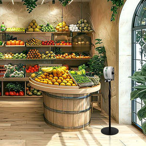 JH-Mech Store Stand <span class=keywords><strong>de</strong></span> stockage <span class=keywords><strong>de</strong></span> produits Distributeur <span class=keywords><strong>de</strong></span> sacs en plastique d'épicerie Distributeur en métal pour sacs <span class=keywords><strong>de</strong></span> produits - Product Image 6