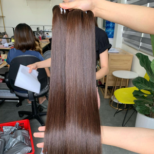 Cuticules alignées 100% naturelles, cheveux indiens vierges, paquets de cheveux péruviens, fournisseurs de cheveux indiens vierges à cuticules alignées, vente en gros - Product Image 5