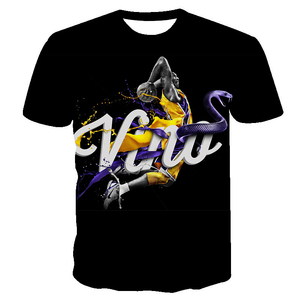 NB a Kob 3D Print Shirt Bryant Jersey T-Shirt Customized Dryfit Shirt Basketball Super <strong>Star</strong> KB T Shirt - Product Image 5