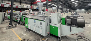 Utilisé d'<span class=keywords><strong>occasion</strong></span> pvc bois plastique wpc pcb polyuréthane mousse panneau extrusion plastique machine de fabrication ligne de production - Product Image 2