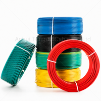 Cable Eléctrico BV de Cobre Sólido con Aislamiento de PVC TD de 2.5mm, 4mm, 6mm y 10mm para Cableado de Viviendas, Rollo de 100m