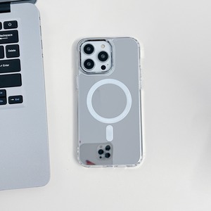 Funda magnética con espejo para iPhone 15 Pro Max, compatible con Apple 17, carcasa rígida con borde suave, espejo 16, cubierta protectora 12 - Product Image 6