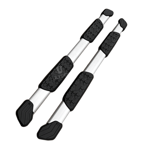 Barres latérales en alliage <span class=keywords><strong>d</strong></span>'aluminium et seuils <span class=keywords><strong>de</strong></span> <span class=keywords><strong>porte</strong></span> fixes pour Toyota Tundra, installation non destructive, accessoires extérieurs - Product Image 5