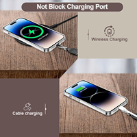 Pochette zippée pour téléphone portable à porter en bandoulière avec fenêtre d'identification |   Sangle de cou en nylon réglable avec logo personnalisé |   Anti-vol, lavable, antidérapant