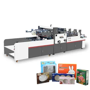 China Manufacturer Full-automatic High Speed Window Patching Machine For Tissue Box & Shirt Box