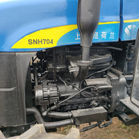Tracteur agricole New Holland 704 4x4 d'occasion, mini-tracteurs avec certificat COC, vente chaude