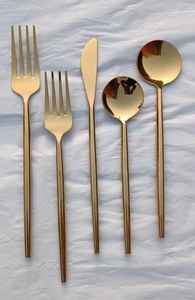 Las mejores ofertas en juegos de cubiertos con acabado dorado y diseño antiguo, juegos de cubiertos metálicos artesanales en venta. - Product Image 6