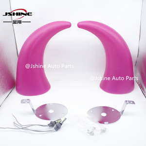 Nouvelles feux auxiliaires JSHINE LED en forme de cornes de démon pour tricycles de tourisme et semi-remorques - Product Image 3