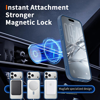 Coque de luxe magnétique à chargement sans fil pour iPhone 18 17 Pro Max avec protection de caméra surélevée antichoc, étui de téléphone personnalisé en gros