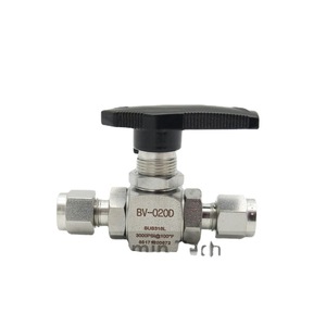 บอลวาล์วสแตนเลส King ขนาด 1/2 นิ้ว แบบอัดแรงดัน 3000 Psi สำหรับน้ำ อากาศ น้ำมัน แรงดันสูง - Product Image 1