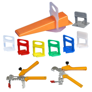 Accessori piastrelle Sistema di Livellamento del Pavimento Della Parete di Vendita Nero Arancione Strumenti - Product Image 2