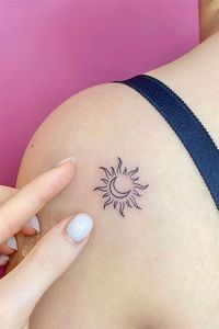 Pequeño, mediano, rosa, corazón, <span class=keywords><strong>Luna</strong></span>, estrellas, agua activada, 1 hora, <span class=keywords><strong>tatuaje</strong></span> semipermanente personalizado, característica temporal - Product Image 2