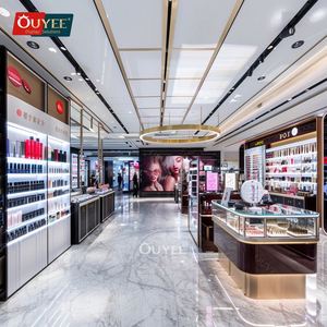 เคาน์เตอร์แสดงเครื่องสำอางพร้อมกระจกแสดงสินค้าน้ำหอมวิกผมขายปลีก - Product Image 6