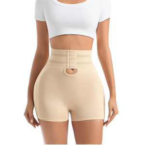 Short de maintien pour femme avec fermeture devant, effet lifting des fesses, faux fessier sexy, rehausseur de hanches, contrôle du ventre, avec coussinets amovibles - Product Image 1