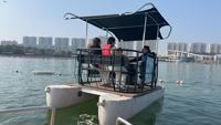 Bateau de croisière aquatique électrique en PE, vente directe d'usine chinoise, bateau de loisirs pour adultes