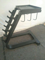 ST-1067 Équipement de musculation commercial pour salle de sport, support de rangement en métal pour haltères avec barres