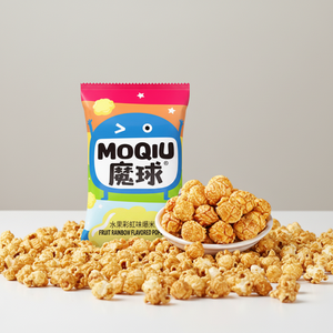<span class=keywords><strong>Palomitas</strong></span> <span class=keywords><strong>de</strong></span> Maíz con Sabor a Fruta y Caramelo Crema, Servicio OEM <span class=keywords><strong>de</strong></span> Sabor Personalizado, Bolsa <span class=keywords><strong>de</strong></span> 130g, <span class=keywords><strong>Palomitas</strong></span> Esféricas - Product Image 1