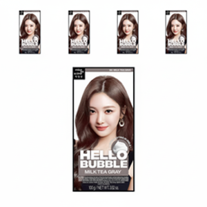 Mise-en-scène Hello Bubble Hair Dye 5 Couleurs Gris Thé au Lait en Plastique Prix Réduit - Product Image 1