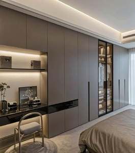 Armoires de chambre à coucher modernes minimalistes et élégantes, un style coordonné ou pour créer des solutions de rangement plus grandes - Product Image 6