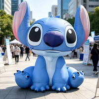Vente flash : Poupée gonflable de personnage de dessin animé de 2 m, sur mesure pour la décoration commerciale et la publicité