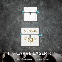 TWOTREES TTS Carve 60*60/42*40cm Nouveau Kit d'Extension pour Graveur Laser CNC de Bureau, Facile à Utiliser, Garantie 1 An