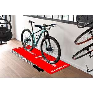 Tapis de <span class=keywords><strong>sol</strong></span> de garage robuste en nylon avec dos antidérapant en caoutchouc, tapis pour moto, voiture, vélo, atelier - Product Image 3
