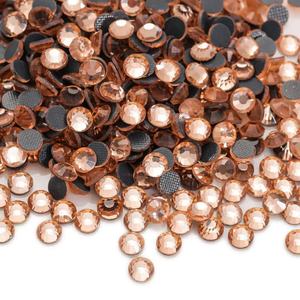 ネイルアートラインストーン装飾スパンコールマルチカラーフラットバッククリスタル1440個 - Product Image 1