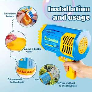 Máquina de burbujas de bazooka ummer ll ypes Bazooka, utomática, 60 agujeros - Product Image 5