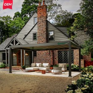 Pergola à panneau en aluminium couvrant la pergola électrique-système d'accessoires Bioclimatic <span class=keywords><strong>5x3</strong></span> en aluminium - Product Image 1