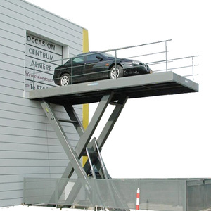 4.5m 3.5ton faible coût 5000kg <span class=keywords><strong>garage</strong></span> hydraulique souterrain atelier stationnaire rotatif <span class=keywords><strong>voiture</strong></span> ciseaux table élévatrice à <span class=keywords><strong>vendre</strong></span> - Product Image 4