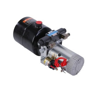 Hydraulic Power Unit <b>12V</b> 0.8kw 24V 2.2kw 48V 2.2kw For Sanitation Vehicles And Dump Trucks - Product Image 1