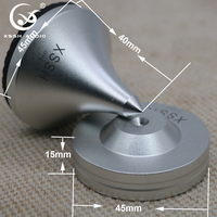YIVO XSSH HiFi Hoparlör Sivri Uçları Alaşımlı Titreşim Yalıtım Ayak Pedleri CD Çalar Amplifikatör Subwoofer Şok Emici Stand Ayakları
