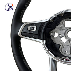 <span class=keywords><strong>Volante</strong></span> de cuero personalizado apto para VW Golf 6/7 MK6/7 <span class=keywords><strong>MK5</strong></span> Passat Polo actualización a MK7 <span class=keywords><strong>GTI</strong></span> <span class=keywords><strong>volante</strong></span> - Product Image 4