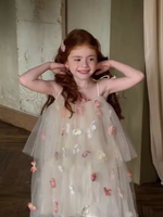 Robes pour enfants Mix & Match, sans marque, liquidation directe d'usine, robes d'été pour enfants, lots de stock, styles variés